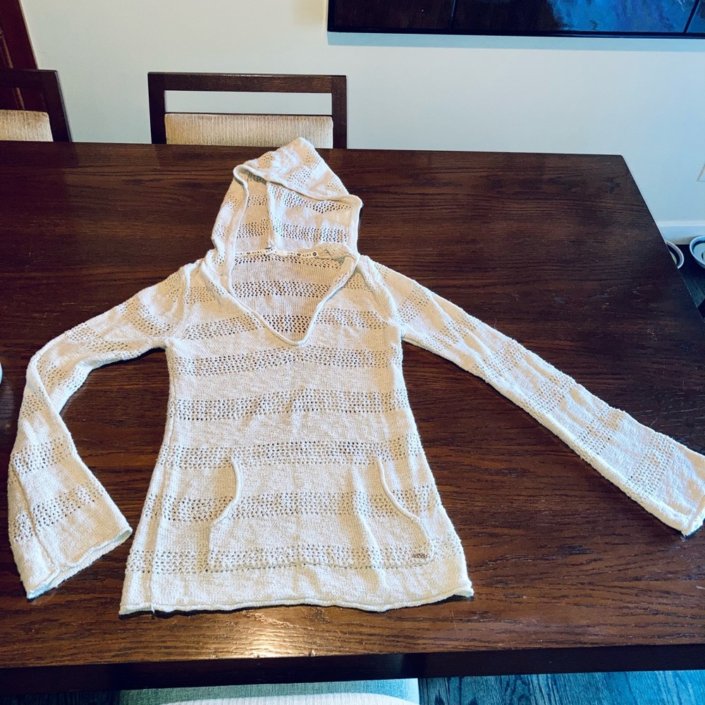 Roxy Beach Vibes Knit Hooded Sweater